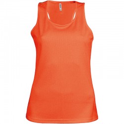 Plain Vest Ladies Proact 140 GSM